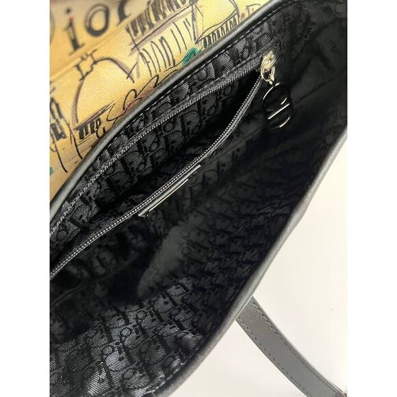 Vintage Dior Paris 50’s saddle bag - Picture 6 of 13
